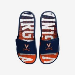 FOCO Virginia Cavaliers Gradient Wordmark Gel Slide