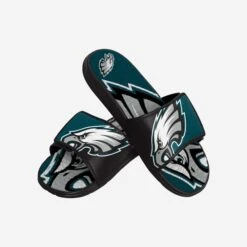 FOCO Philadelphia Eagles Colorblock Big Logo Gel Slide -Fashion General Store FFSSNFCBBLGGELPE g3
