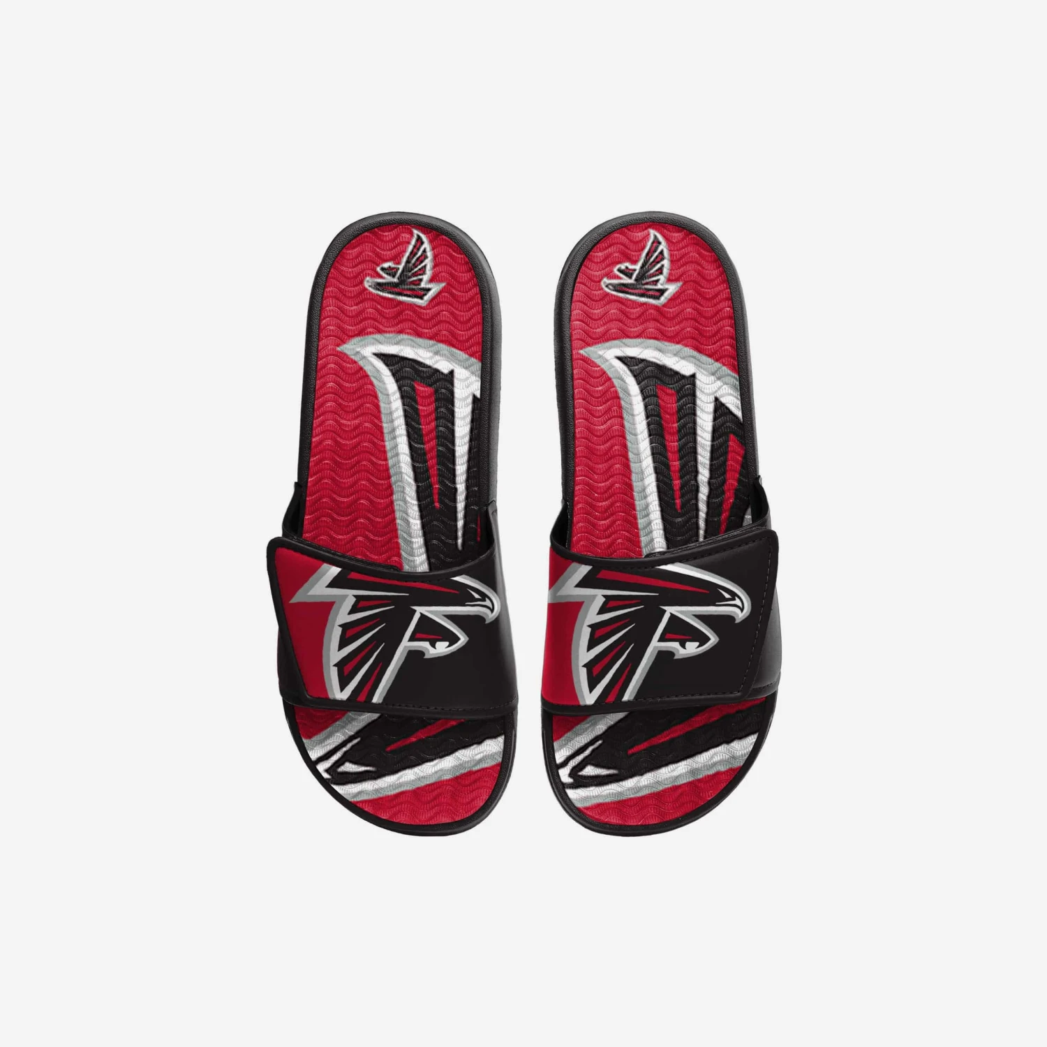 FOCO Atlanta Falcons Youth Colorblock Big Logo Gel Slide 1 FOCO Atlanta Falcons Youth Colorblock Big Logo Gel Slide