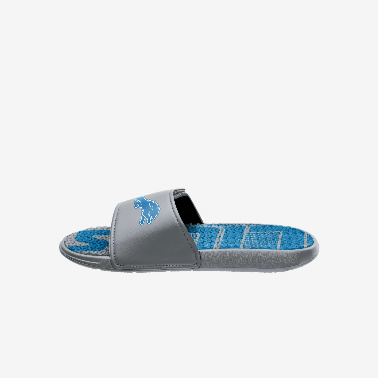 FOCO Detroit Lions Gradient Wordmark Gel Slide 4 FOCO Detroit Lions Gradient Wordmark Gel Slide - Image 4