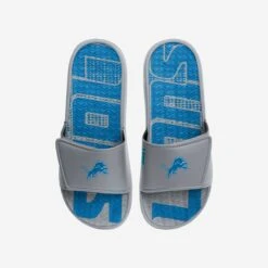 FOCO Detroit Lions Gradient Wordmark Gel Slide