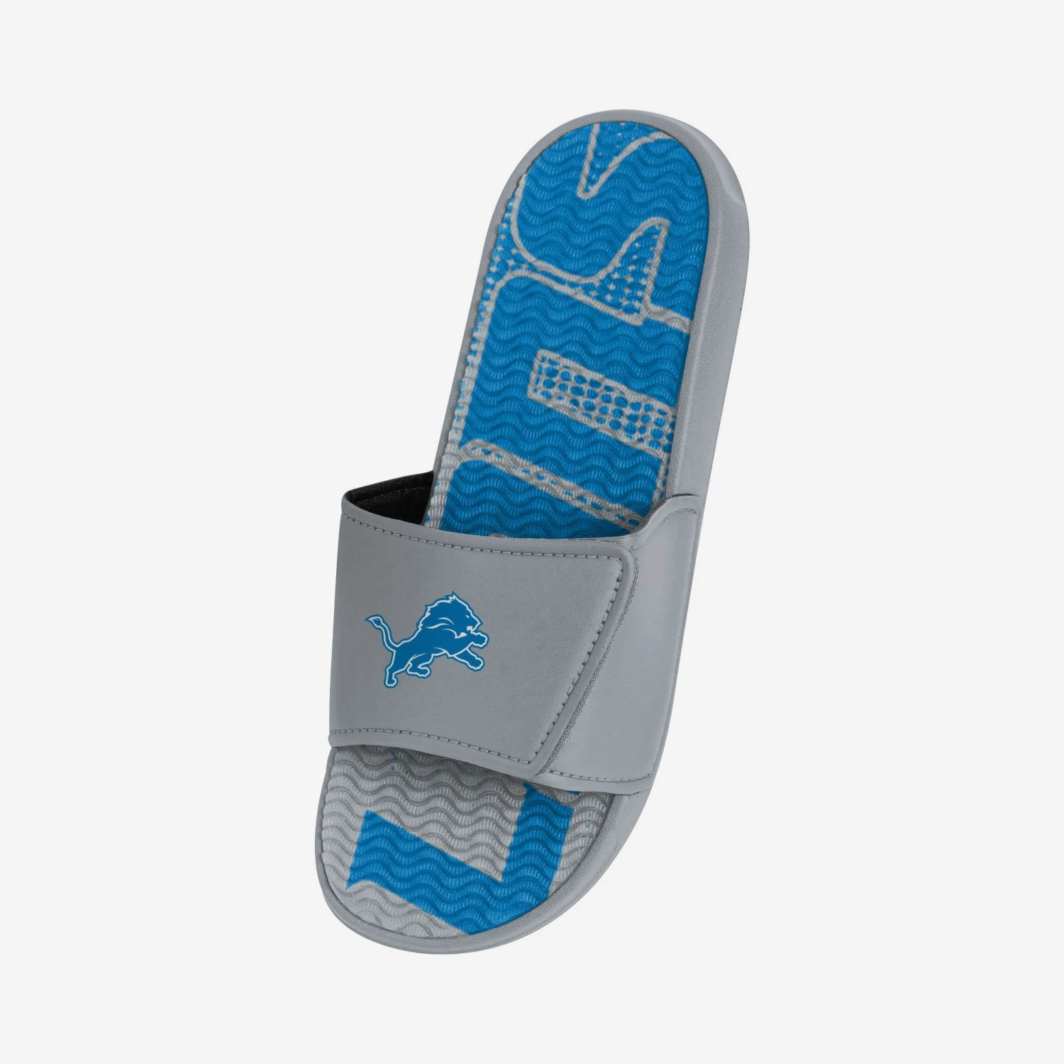 FOCO Detroit Lions Gradient Wordmark Gel Slide 2 FOCO Detroit Lions Gradient Wordmark Gel Slide - Image 2