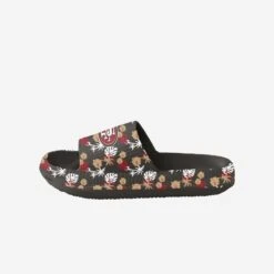 FOCO San Francisco 49ers Womens Floral Pillow Slide -Fashion General Store FFWMNFFLPWSF g4