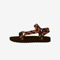 FOCO Cleveland Browns Womens Repeat Logo Strap Sandal -Fashion General Store FFWMNFRPLSTPCL g4