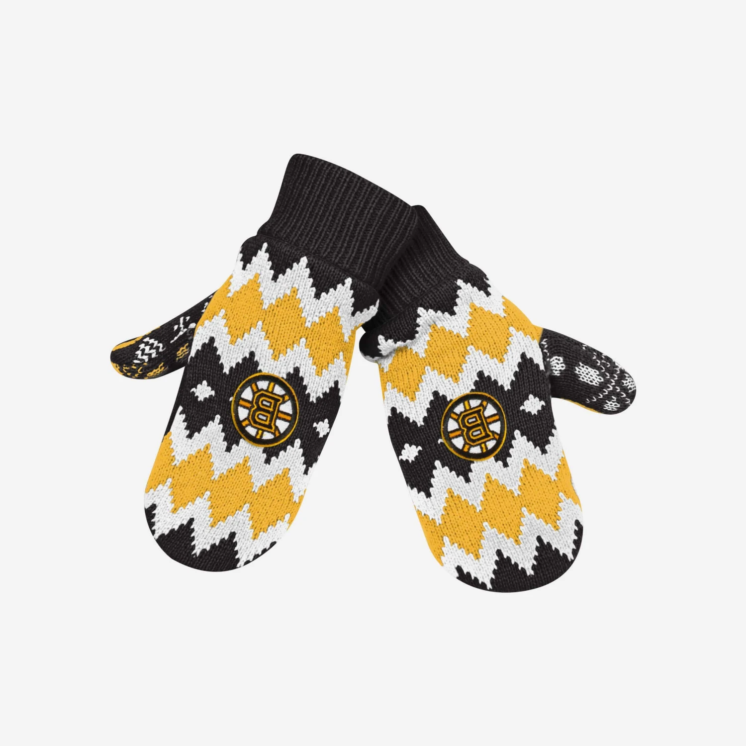 FOCO Boston Bruins Mittens 2 FOCO Boston Bruins Mittens - Image 2
