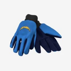 FOCO Los Angeles Chargers Colored Palm Utility Gloves