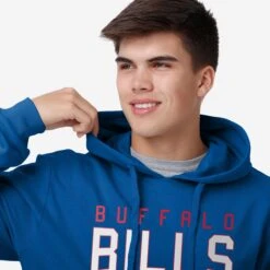 FOCO Buffalo Bills Solid Hoodie -Fashion General Store HDNFSLBCBB g4