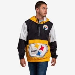FOCO Pittsburgh Steelers Warm-Up Windbreaker