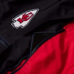 FOCO Kansas City Chiefs Womens Winning Play Windbreaker -Fashion General Store HDWMNFWBCBKC g3