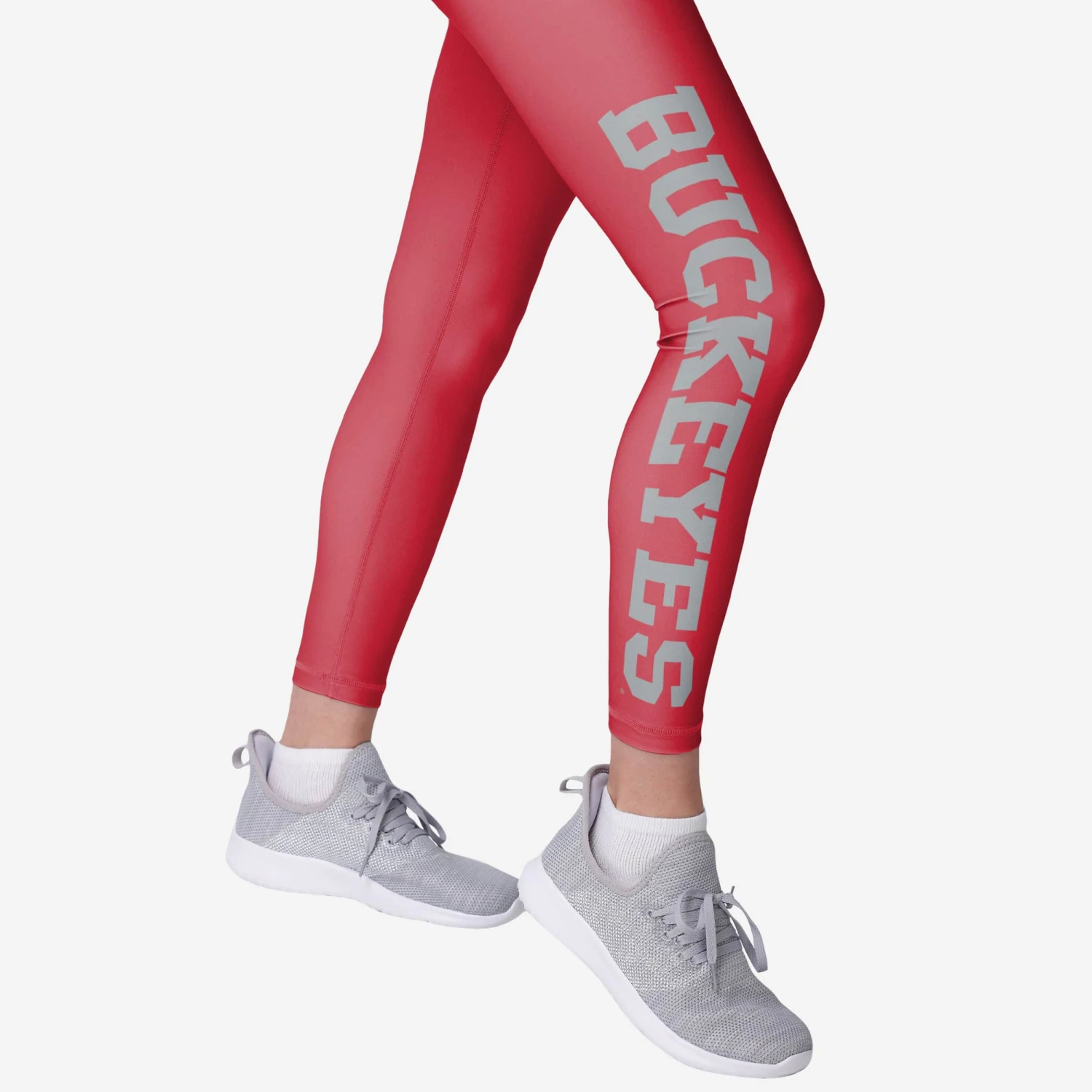 FOCO Ohio State Buckeyes Womens Solid Big Wordmark Legging 4 FOCO Ohio State Buckeyes Womens Solid Big Wordmark Legging - Image 4