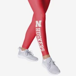 FOCO Nebraska Cornhuskers Womens Solid Wordmark Legging 7 FOCO Nebraska Cornhuskers Womens Solid Wordmark Legging -Fashion General Store LEGNCSLWMNE g4