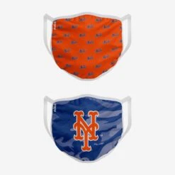 FOCO New York Mets Clutch 2 Pack Face Cover