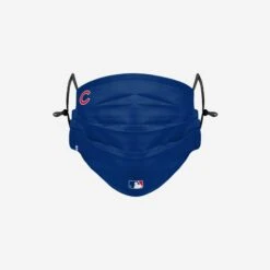 FOCO Chicago Cubs On-Field Gameday Adjustable Face Cover