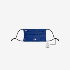 FOCO Texas Rangers On-Field Gameday Adjustable Face Cover 11 FOCO Texas Rangers On-Field Gameday Adjustable Face Cover -Fashion General Store MAMBOFADFCTR g6