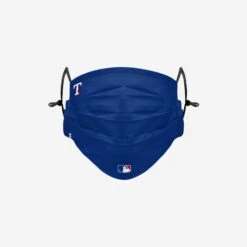 FOCO Texas Rangers On-Field Gameday Adjustable Face Cover