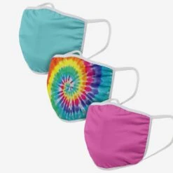 FOCO Tie-Dye 3 Pack Face Cover