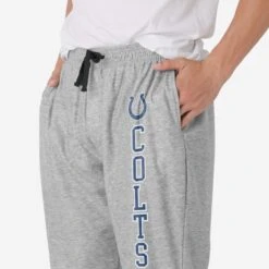 FOCO Indianapolis Colts Athletic Gray Lounge Pants -Fashion General Store PJBNFATGYIC g3