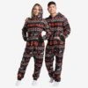 FOCO Cincinnati Bengals Ugly Pattern One Piece Pajamas