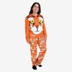 FOCO The Tiger Clemson Tigers Womens Mascot Pajamas