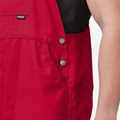 FOCO Cincinnati Reds Mens Big Logo Bib Overalls -Fashion General Store PNTMBBLOACR g5