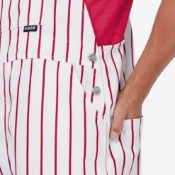 FOCO Philadelphia Phillies Mens Pinstripe Bib Overalls 10 FOCO Philadelphia Phillies Mens Pinstripe Bib Overalls -Fashion General Store PNTMBPNSTOAPH g5
