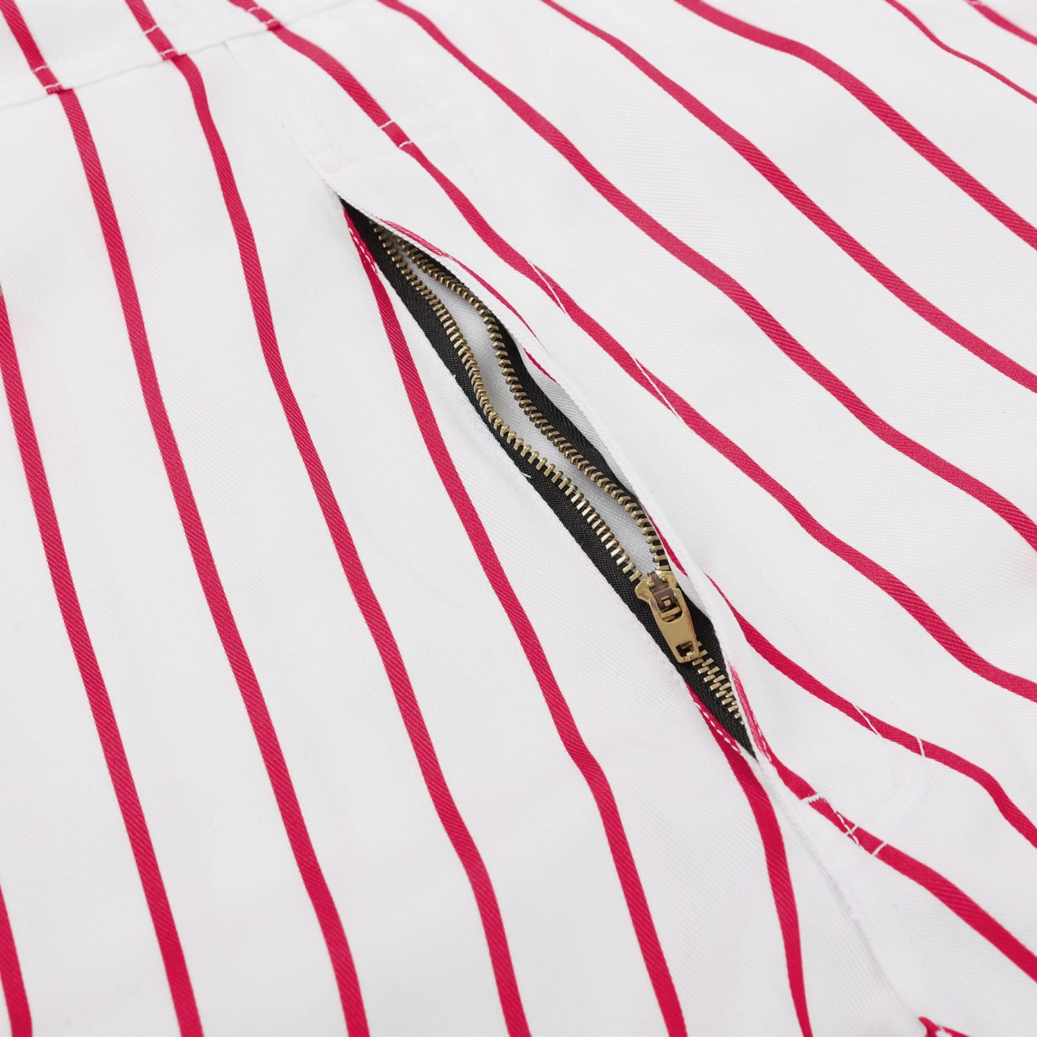 FOCO Philadelphia Phillies Mens Pinstripe Bib Overalls 6 FOCO Philadelphia Phillies Mens Pinstripe Bib Overalls - Image 6