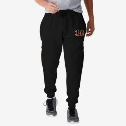 FOCO Cincinnati Bengals Team Stripe Joggers