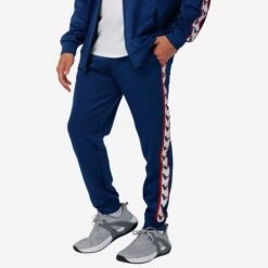 FOCO Houston Texans Stripe Logo Track Pants