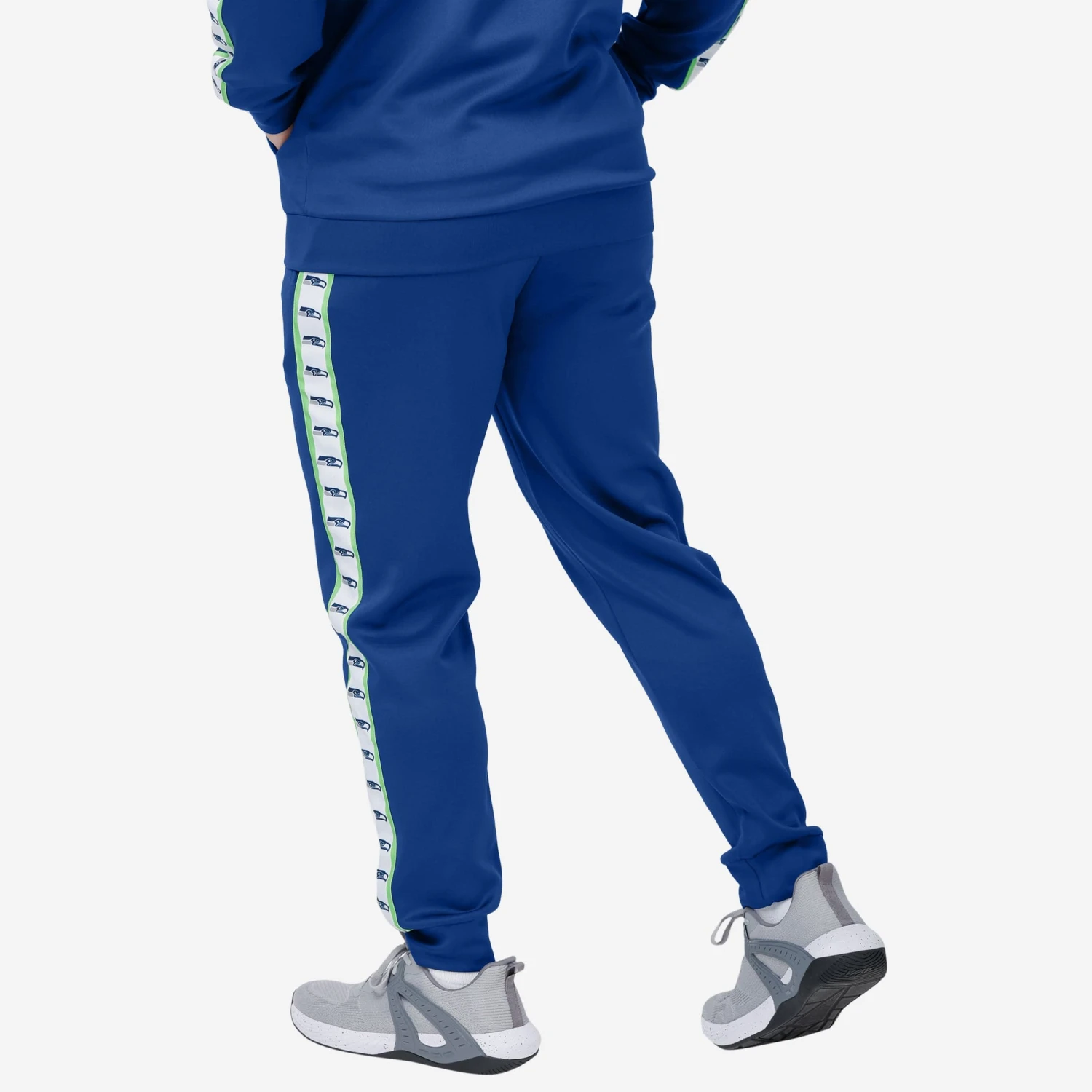 FOCO Seattle Seahawks Stripe Logo Track Pants 2 FOCO Seattle Seahawks Stripe Logo Track Pants - Image 2