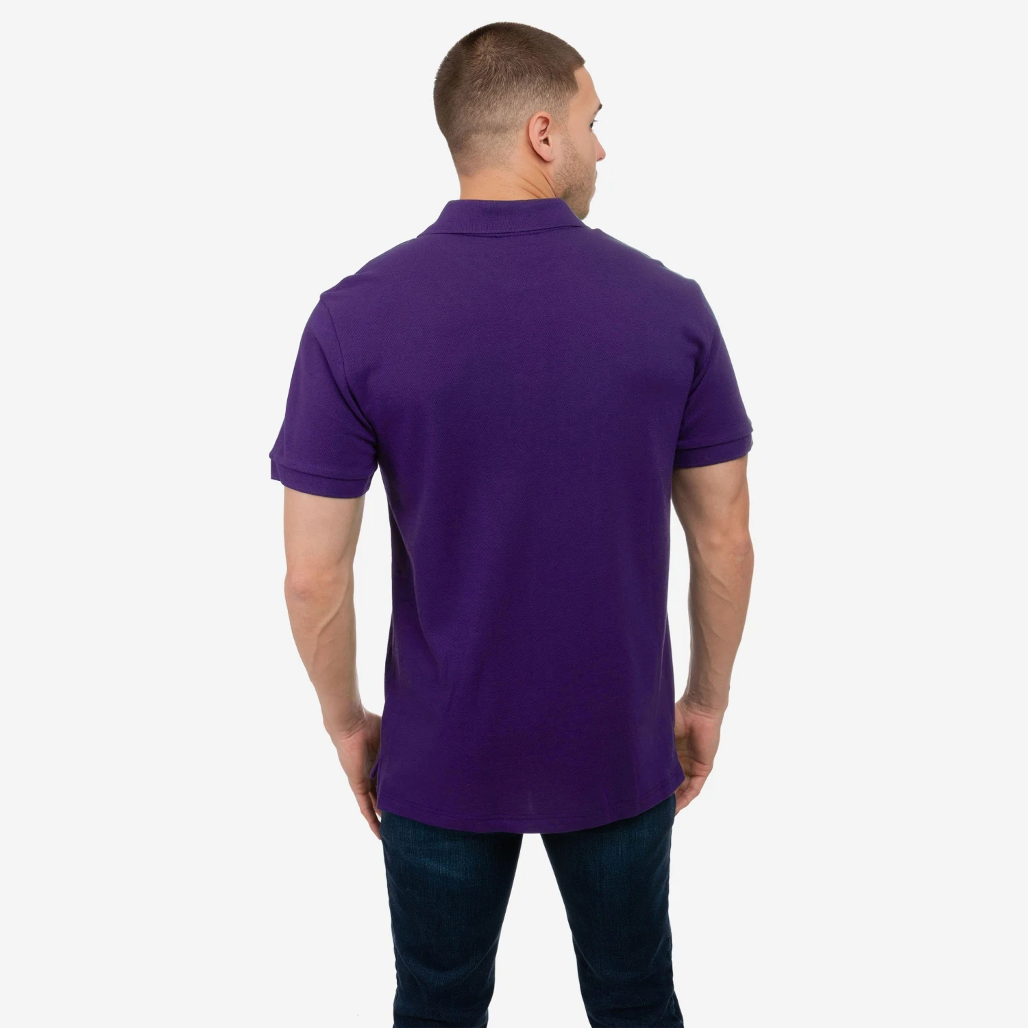 FOCO Baltimore Ravens Casual Color Polo 2 FOCO Baltimore Ravens Casual Color Polo - Image 2