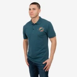 FOCO Miami Dolphins Casual Color Polo