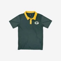 FOCO Green Bay Packers Workday Warrior Polyester Polo -Fashion General Store POLSNFPLYWDWGP g3