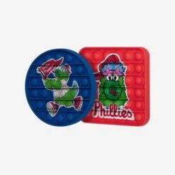 FOCO Phillie Phanatic Philadelphia Phillies 2 Pack Push-Itz Fidget