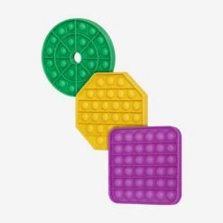 FOCO Simply Shapes 3 Pack Push-Itz Fidget