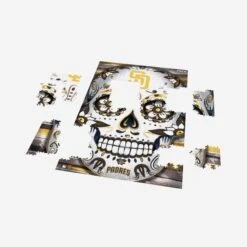 FOCO San Diego Padres Sugar Skull 1000 Piece Jigsaw Puzzle PZLZ -Fashion General Store PZLZMBJG1000SUGSP g3