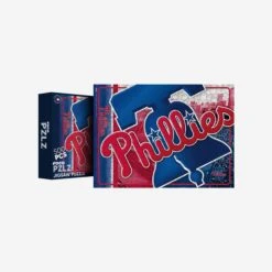 FOCO Philadelphia Phillies Big Logo 500 Piece Jigsaw Puzzle PZLZ