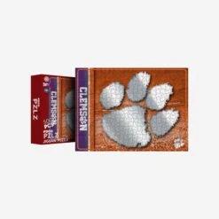 FOCO Clemson Tigers Big Logo 500 Piece Jigsaw Puzzle PZLZ