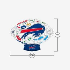 FOCO Buffalo Bills PZLZ Craft Kit -Fashion General Store PZLZNF3DCRFOTBB g5