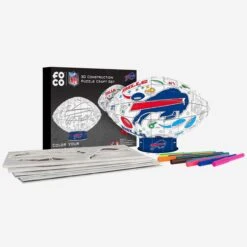FOCO Buffalo Bills PZLZ Craft Kit -Fashion General Store PZLZNF3DCRFOTBB g6