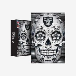 FOCO Las Vegas Raiders Sugar Skull 1000 Piece Jigsaw Puzzle PZLZ