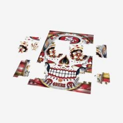 FOCO San Francisco 49ers Sugar Skull 1000 Piece Jigsaw Puzzle PZLZ 5 FOCO San Francisco 49ers Sugar Skull 1000 Piece Jigsaw Puzzle PZLZ -Fashion General Store PZLZNFJG1000SUGSF g3