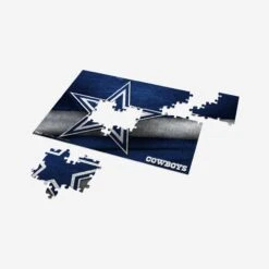 FOCO Dallas Cowboys Team Logo 150 Piece Jigsaw Puzzle PZLZ -Fashion General Store PZLZNFJG150BLDC g3