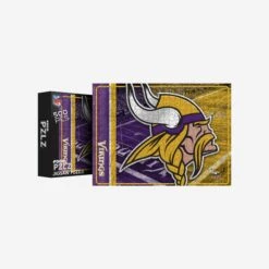 FOCO Minnesota Vikings Big Logo 500 Piece Jigsaw Puzzle PZLZ