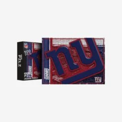 FOCO New York Giants Big Logo 500 Piece Jigsaw Puzzle PZLZ