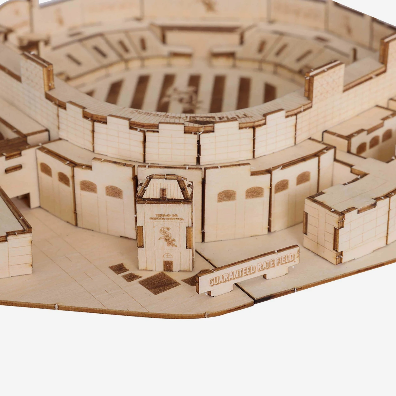 FOCO Chicago White Sox Guarantee Rate Field Wood PZLZ Stadium 3 FOCO Chicago White Sox Guarantee Rate Field Wood PZLZ Stadium - Image 3