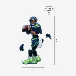 FOCO Russell Wilson Seattle Seahawks Wood Jigsaw Puzzle PZLZ -Fashion General Store PZNFJGWDPLSSRW g3