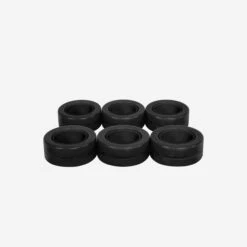 FOCO Solid Black 6 Pack Magnetic Finger Rings -Fashion General Store RNG6PKBLK g3
