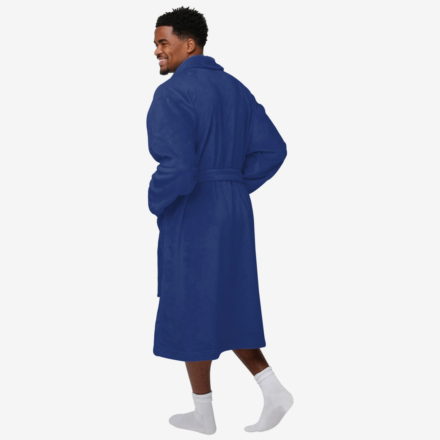 FOCO Los Angeles Rams Lazy Day Team Robe 3 FOCO Los Angeles Rams Lazy Day Team Robe - Image 3