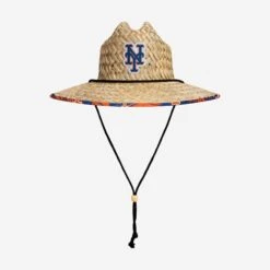 FOCO New York Mets Floral Straw Hat 5 FOCO New York Mets Floral Straw Hat -Fashion General Store SKMBFLSTWNM g3