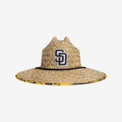 Featured Products 19 FOCO San Diego Padres Floral Straw Hat